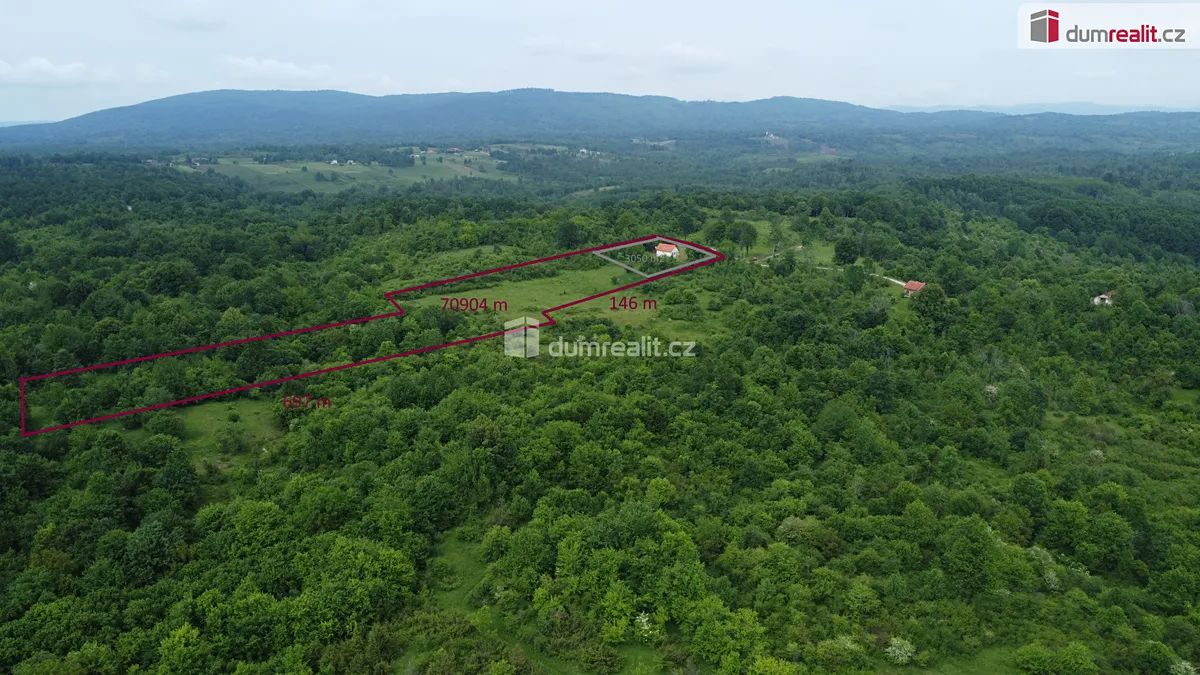 Prodej komerčního pozemku 70904 m²